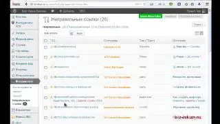 Проверка битых ссылок плагином Broken Link Checker