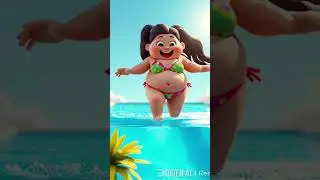 #fatgirl  #animation #anime #funny #swimming #bikini