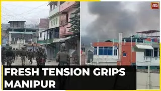 Fresh Tension Grips Manipur, Protest Breaks Out In Imphal, Cops Fire Tear Gas To Disperse Protesters