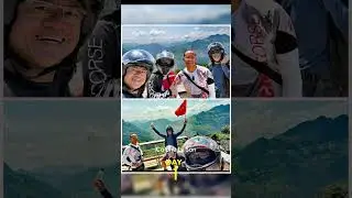 Ha Giang Loop - Bird's Eye Map Movement View (Vietnam)