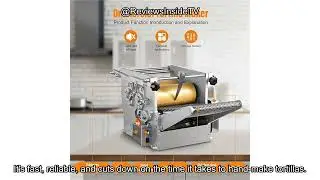 Automatic Tortilla Maker Review: Worth the Investment for Consistent, High-Speed Tortillas?