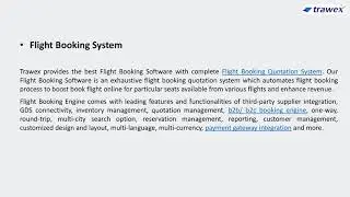 Online Travel Agency Booking Software
