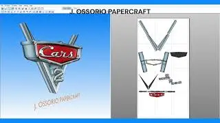 Logo Cars 2 Cars 2 &ndash; HOME Menu Banner Papercraft