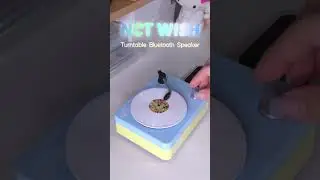 CUTE KPOP Idol MD 💖 #NCTWISH Turntable Bluetooth Speaker #kpopmerch #unboxing