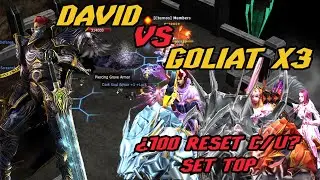 SE HACE JUSTICIA - David vs Goliat x3 en MU DREAM - Mu online season 6