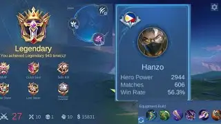 HANZO GAMEPLAY WITH VIEWERS UNSTOPPABLE | MLBB #mlbb #mlbbm7 