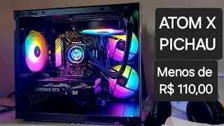 Gabinete Pichau ATOM X | Vale a pena por seu baixo custo? 