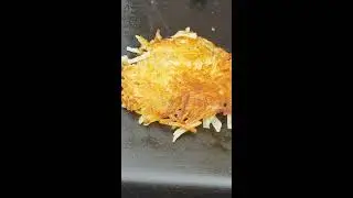 Secret to Golden Hash Browns #shorts #griddle