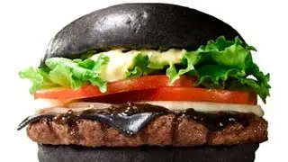 Burger King's Black Burger Unboxing - TGS 2014