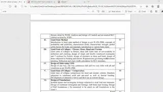 Tut 01A | Introduction -Theory of Reinforced Concrete Structures | RCC | Mumbai University