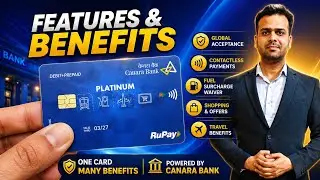 Canara Bank Rupay Platinum Debit Card with features and benefits | canara platinum debit card