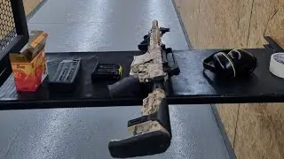 Atirando com minha Pardus SBS12 Semiautom&aacute;tica e Camuflada