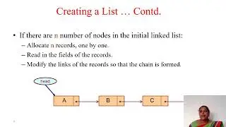 Data Structures and Algorithms - Implementation of Linked Lists