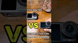 Xtra Edge Pro против DJI Action 5 Pro &mdash; они практически одинаковы? #shorts #djiosmoaction5pro #dji