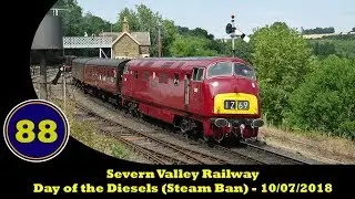 Severn Valley Railway - Day of the Diesels (Steam Ban) - 10/07/2018