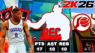 RECREATING RUSSELL WESTBROOK’S FIRST EVER TRIPLE DOUBLE IN NBA2K26!