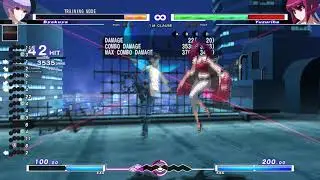 UnderNight In-Birth Exe:Late[st] - First Byakuya Combo