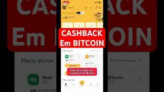 CASHBACK GR&Aacute;TIS EM BITCOIN 🤑🤑 Fa&ccedil;a o Seu:  