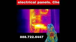 NFPA 70B 2023 - REQUIRES an annual infrared scan of electrical panels for maintenance (square video)