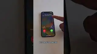 📲 Hide Calling Number Trick! Call without showing your number on an iPhone! #shorts
