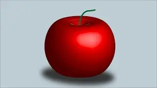 How To Create Apple With 3D Effect| How To Make 3D Objects In Adobe Illustrator| 2022 New 3D Tool|