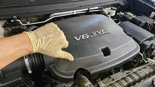 2020 Colorado Engine Cover removal / Oil filter location.