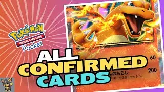 All Confirmed Cards and Pokemon in Pokemon Pocket TCG