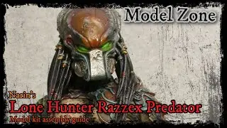 Lone Hunter Razzex Predator model kit assembly video