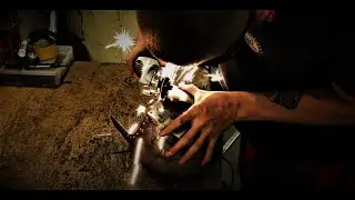 Making of Titanium Bascinet Nasal Helmet