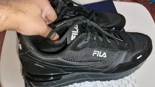 FILA Valado Adv Blk Trainers Shoes Unboxing