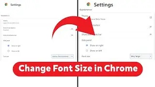 How to Change Font Size in Chrome