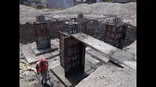 Analysis and Design of mat (raft) foundation of lattice telecom tower (Part#03)