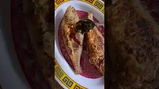 Easy Pan Fried Corvina (Yellow Croaker) Fish Recipe #shorts