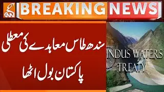 Sherry Rehman Statement on Indus Water Treaty Issue | Breaking News | GNN
