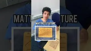 Simple Interrupted Sutures! #medicalschool #medstudent #health #medicalstudent #medic #medschool