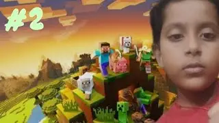 Minecraft ( I spawn in a under ground village!!