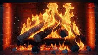 Soothing Hearth Glow | Relaxing Fireplace Ambience for Sleep, Stress Relief & Quiet Reflection