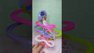 very unique Peppa pig muddy slide