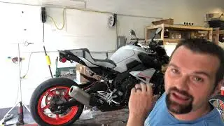 Graves Motorsports Exhaust install 2019 YAMAHA MT-10 Drift Bike custom HTMOTO SEAT with bill dixon