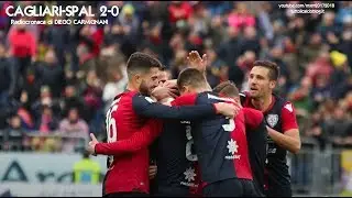 CAGLIARI-SPAL 2-0 - Radiocronaca di Diego Carmignani (4/2/2018) da Rai Radio 1
