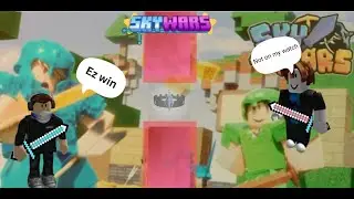 The return of Bryal to Sky wars #roblox  #skywars