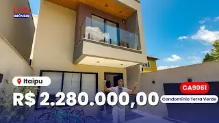 SPECTACULAR TRIPLEX IN A GREAT CONDOMINIUM IN ITAIPU | LUIS REAL ESTATE (CA9061)