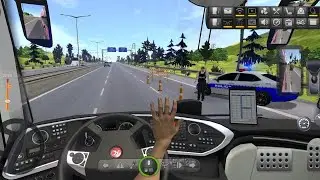 Bus Simulator : Ultimate | Police 🚔 🚨👮&zwj;♂️ | Mobile Gameplay | Zuuks | Drive with Devil 😈 