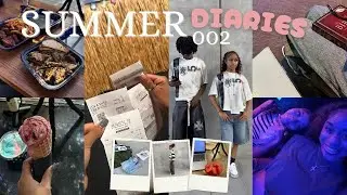 SUMMER DIARIES 002 | modeling, chit chat, bible study, girls day, etc.