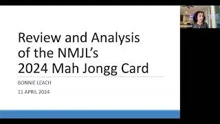 Review and Analysis of The National Mah Jongg League's 2024 Card
