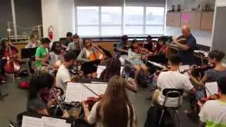 The Summer Arts Institute In Rehearsal