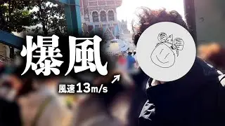 暴風の中、念願のディズニーシー新ショーを観に行った結果（2026.1.13）