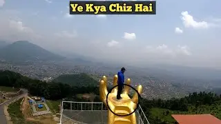 Ye Kya Chiz Hai || Pokhara Hand Statue 🗿 || Vickyvlogs