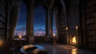 A Quiet Night in Velaris &mdash; Library Interior