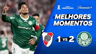RIVER PLATE 1 X 2 PALMEIRAS - CONMEBOL LIBERTADORES 2025 | Paramount Plus Brasil